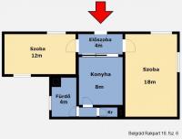 Belgrád rakpart 
84MFt - 47 m2 eladó Polgári lakás Budapest 5. kerület