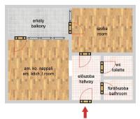 Akácfa utca 
82.5MFt - 42 m2 eladó Modern lakás Budapest 7. kerület