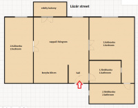 Lázár utca 
606.4EFt - 95 m2 kiadó lakás Budapest 6. kerület