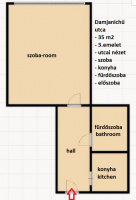 Damjanich utca 
33,000,000 Ft - 35 m2 Eladó lakás Budapest