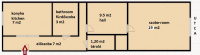 Vadász utca 
55.5MFt - 46 m2 eladó lakás Budapest 5. kerület