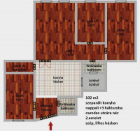 Erzsébet körút 
129.5MFt - 102 m2 eladó lakás Budapest 7. kerület