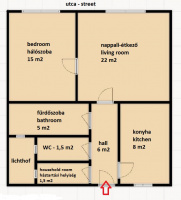 Stróbl Alajos utca 
54.9MFt - 59 m2 eladó lakás Budapest 8. kerület