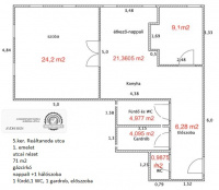 Reáltanoda utca 
109MFt - 71 m2 eladó lakás Budapest 5. kerület