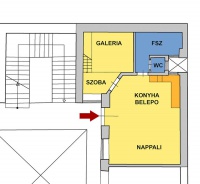 Podmaniczky utca 
230EFt - 41 m2 kiadó tégla építésű lakás Budapest 6. kerület